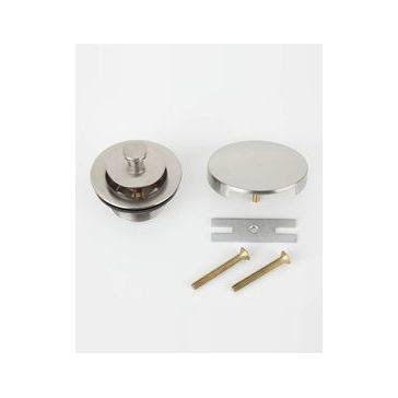 White Lift and Turn Drain Strainer with Faceplate O462837