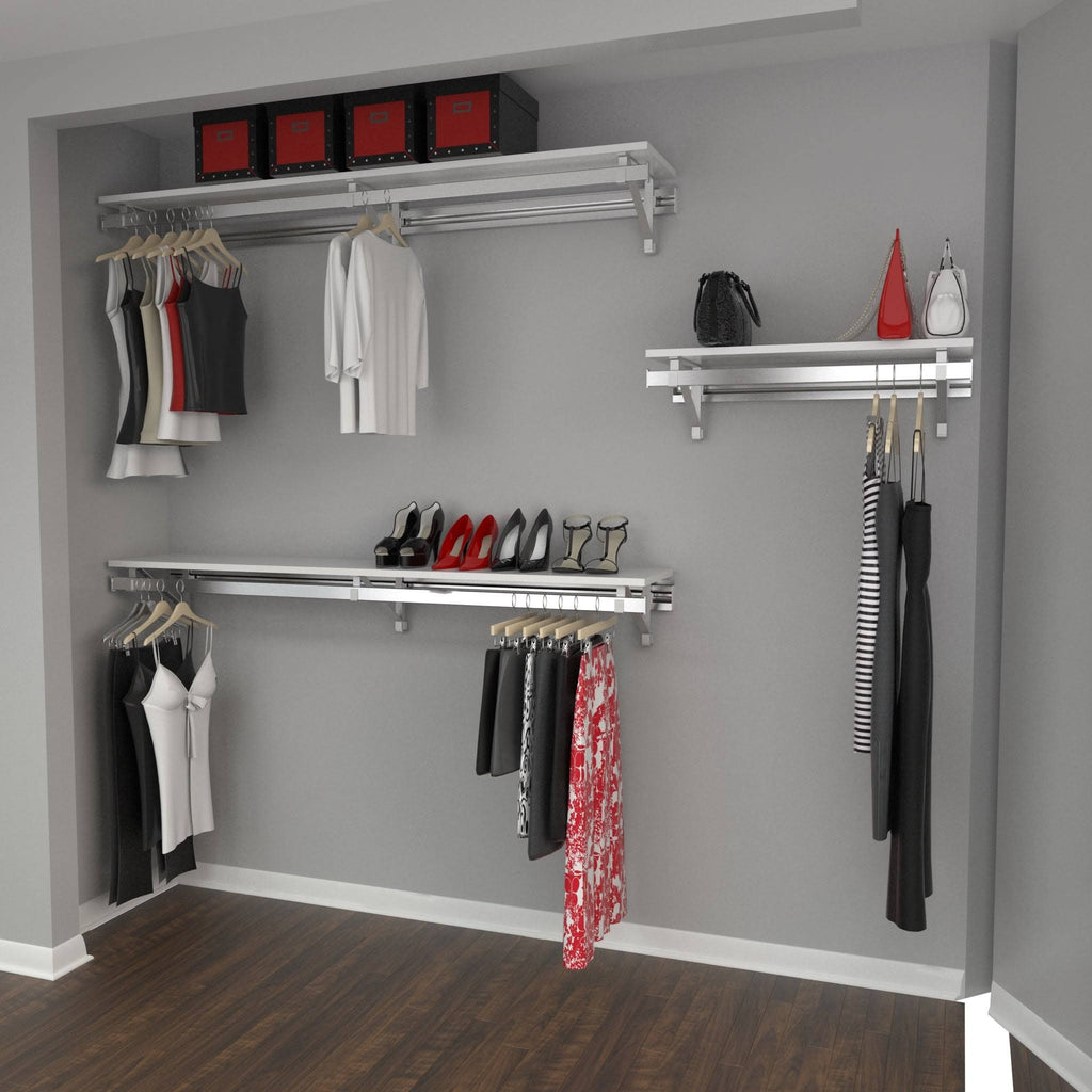 Maple Closet Organizer System F1160