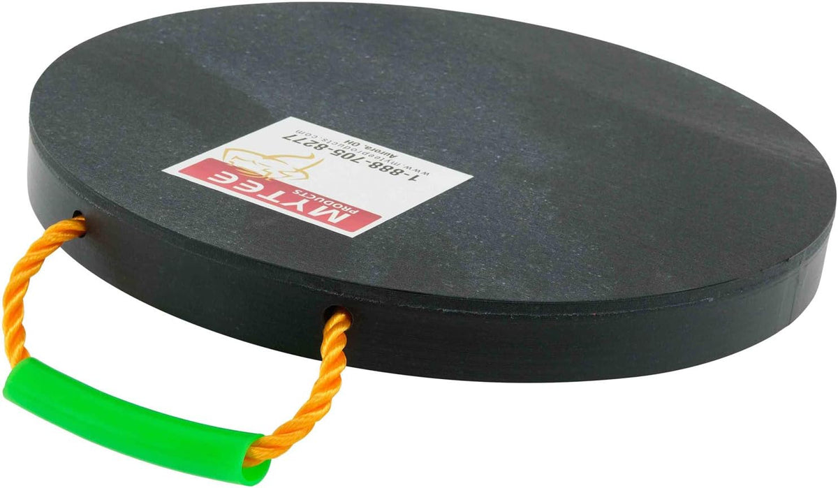 Round Outrigger Pad 15" Diameter, 1.5" Thick, 50,000 lbs WLL, 2 Pack X41785