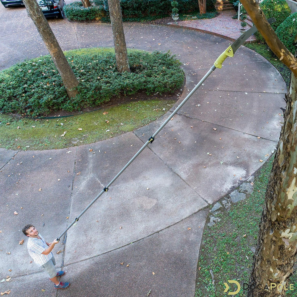 Telescoping Extension Pole Pruning Pole Saw with GoSaw Attachment E840160