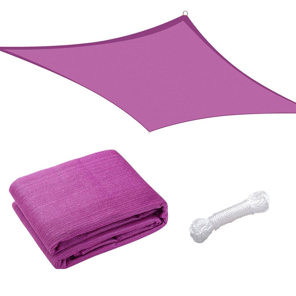 Fuchsia Rectangle Sun Shade Canopy 20ftx16ft D8151