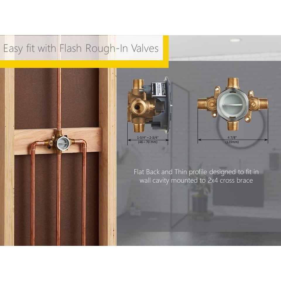 Chrome Shower Only Trim Kit with Cartridge G16598
