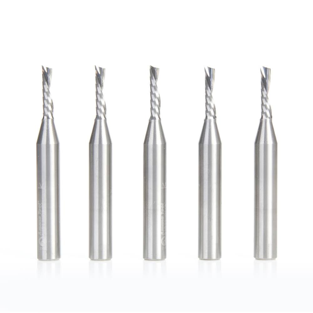 5-Pack Plastic Cutting Down-Cut CNC Router Bit O9079