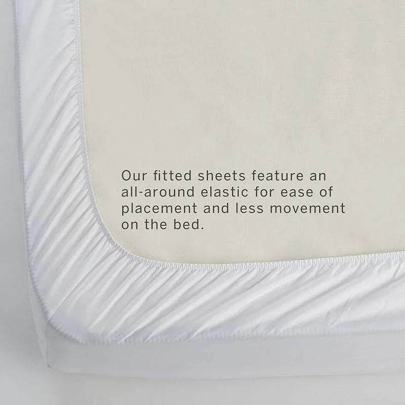 Midnight Blue Supima Cotton Sateen California King Fitted Sheet R86013