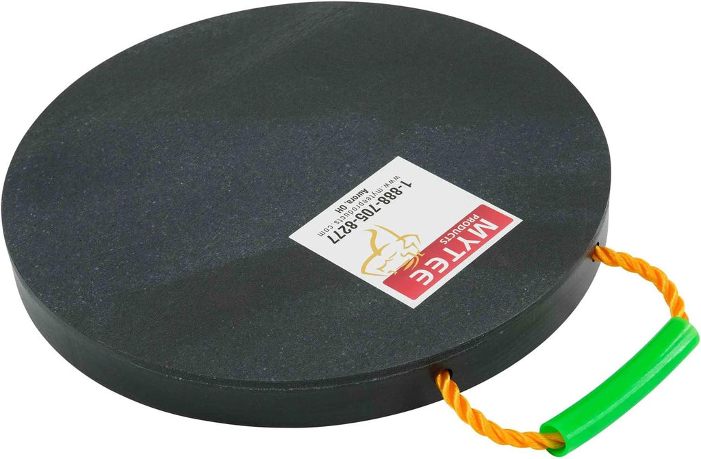 Round Outrigger Pad 15" Diameter, 1.5" Thick, 50,000 lbs WLL, 2 Pack X41785