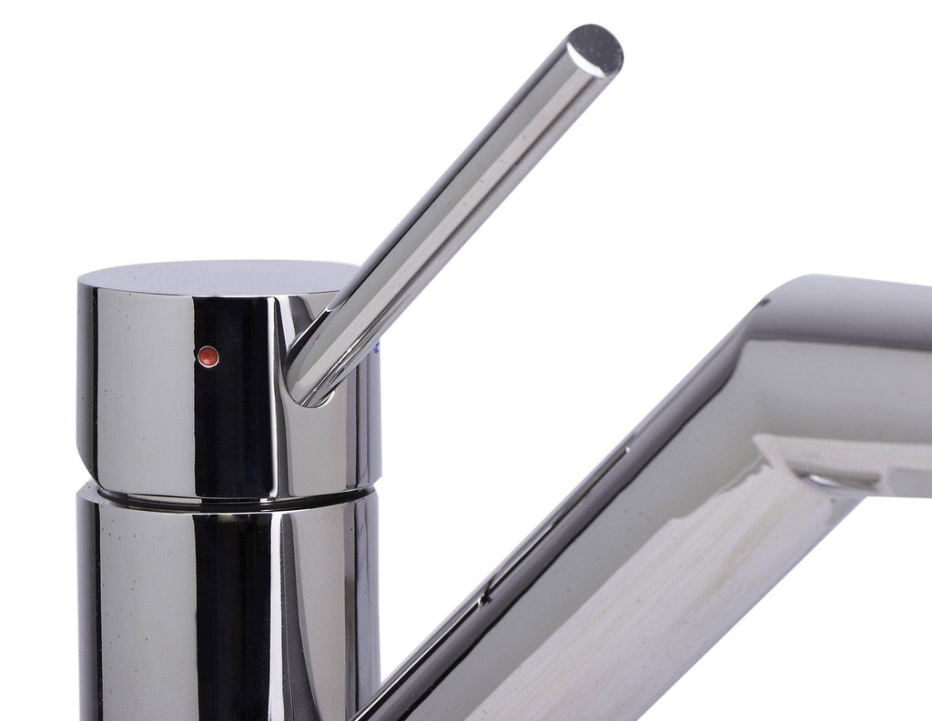 Solid Polished Stainless Steel Kitchen Faucet with Built in Water Dispenser P846