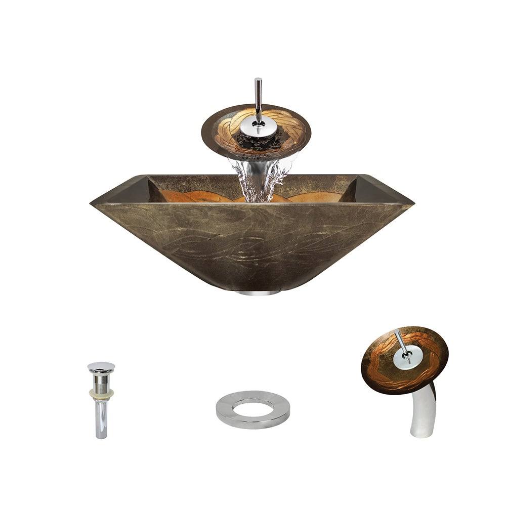 Chrome Vessel Faucet Ensemble Z55740