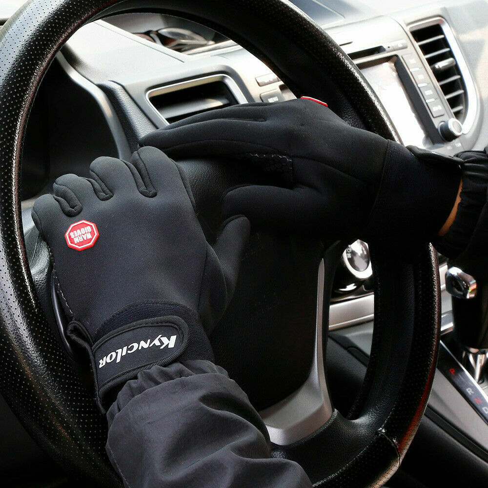 Thermal Waterproof Touchscreen Ski Snow Gloves, Large C5568