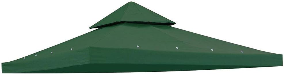 8'x8' Dark Green Gazebo Canopy Replacement Top Cover N687566