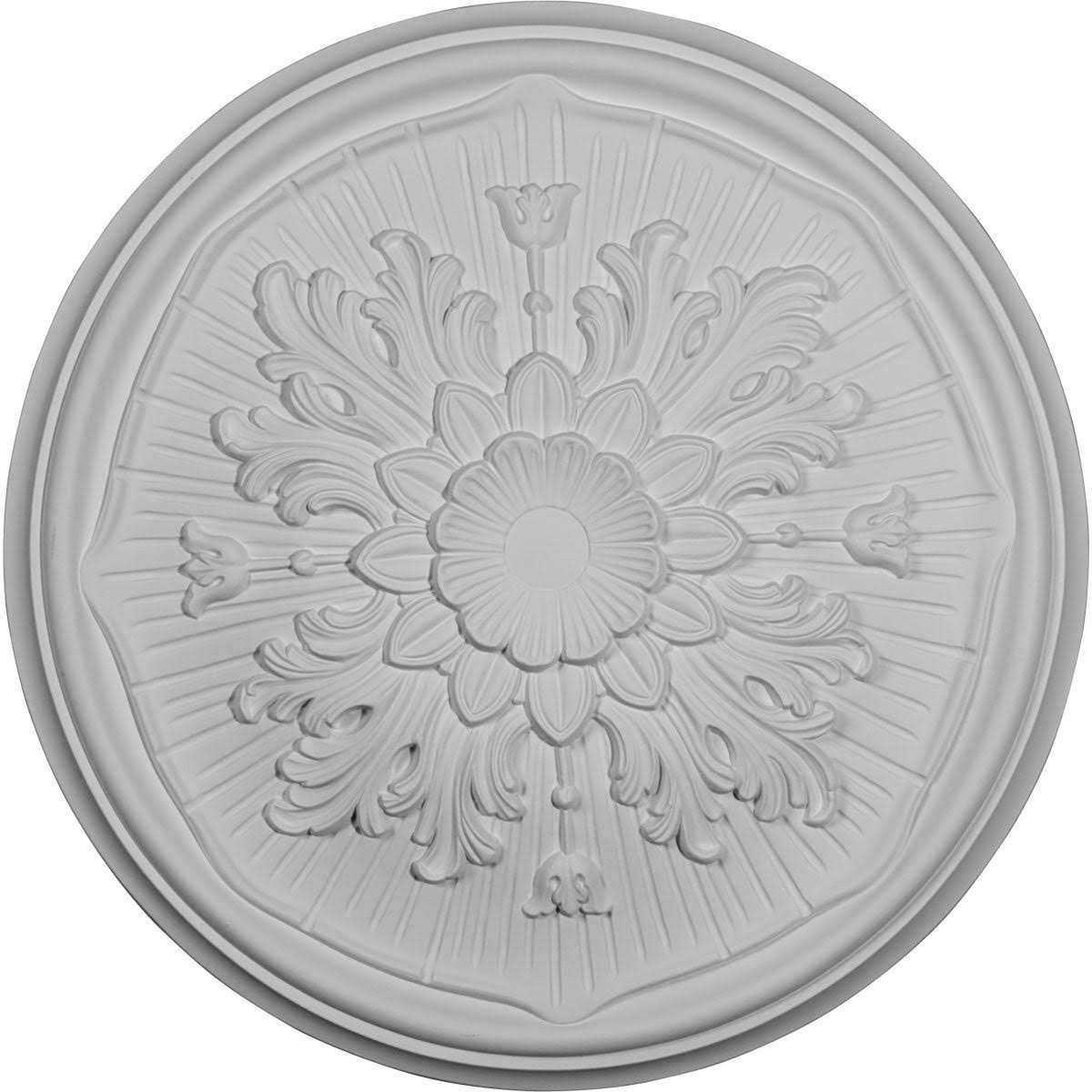 15 3/4x22OD x 5/8x22P Ceiling Medallion, Hand-Painted W711754