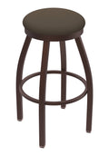 25x22 Swivel Counter Stool with Bronze Finish J108