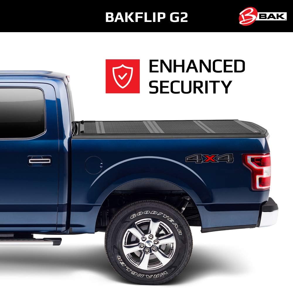 Hard Folding Truck Bed Tonneau Cover H2907