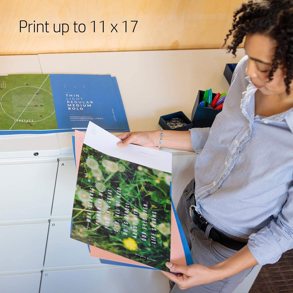 HP OfficeJet Pro 7740 Wide-Format Color Inkjet All-in-One Printer with JAWFOAL Printer Cable V47959