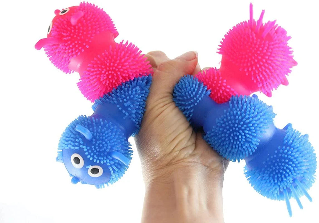 Set of 2 Caterpillar 8" Fidget Sensory Toy P189396