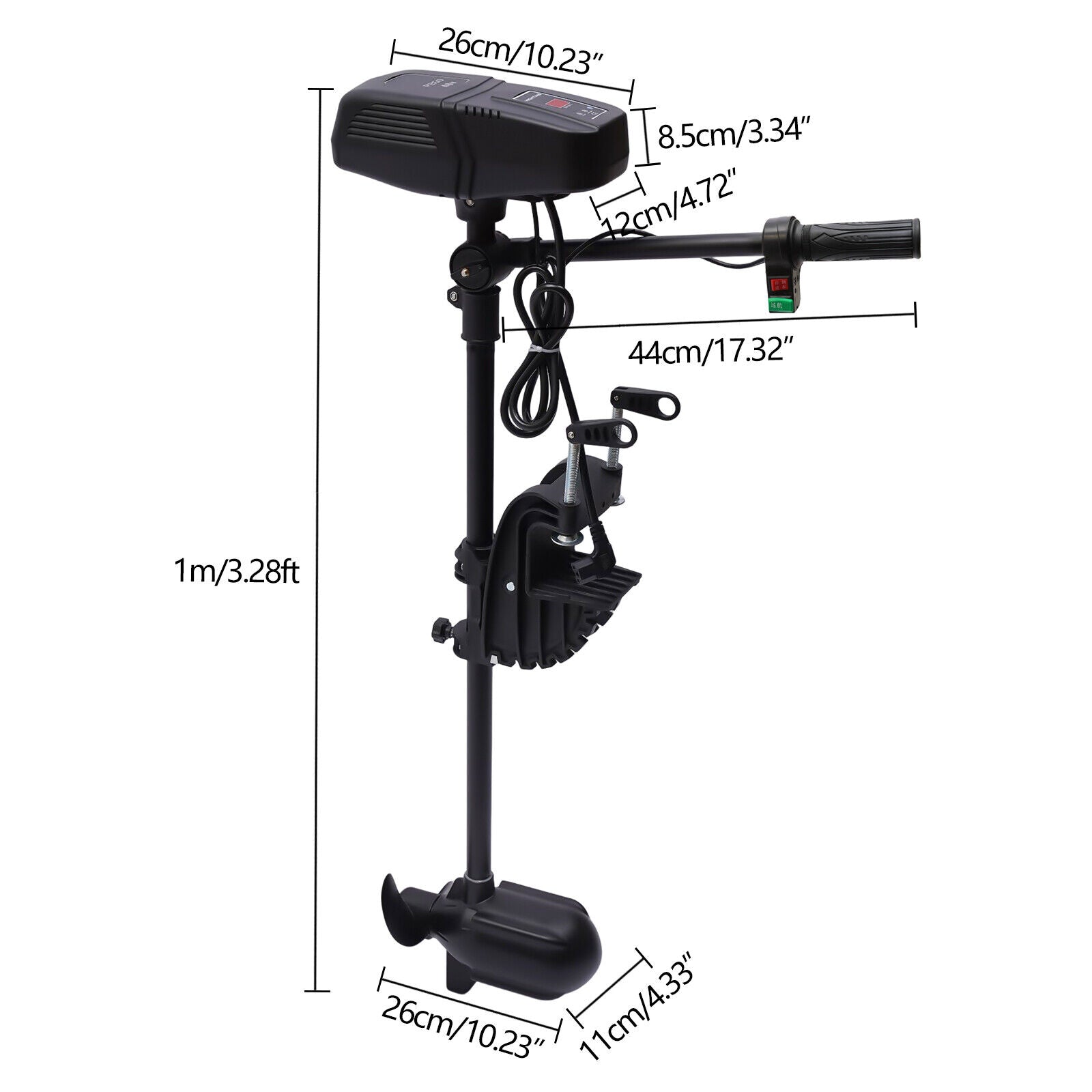 260lbs 48V Electric Outboard Trolling Motor P6536