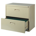Putty 2 Drawer Steel Lateral File Cabinet G233
