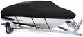 Heavy Duty 600D Marine Grade Polyester Canvas Trailerable Waterproof UV Resistant Boat Cover, 14'-16', Gray, Pack of 2 J832196