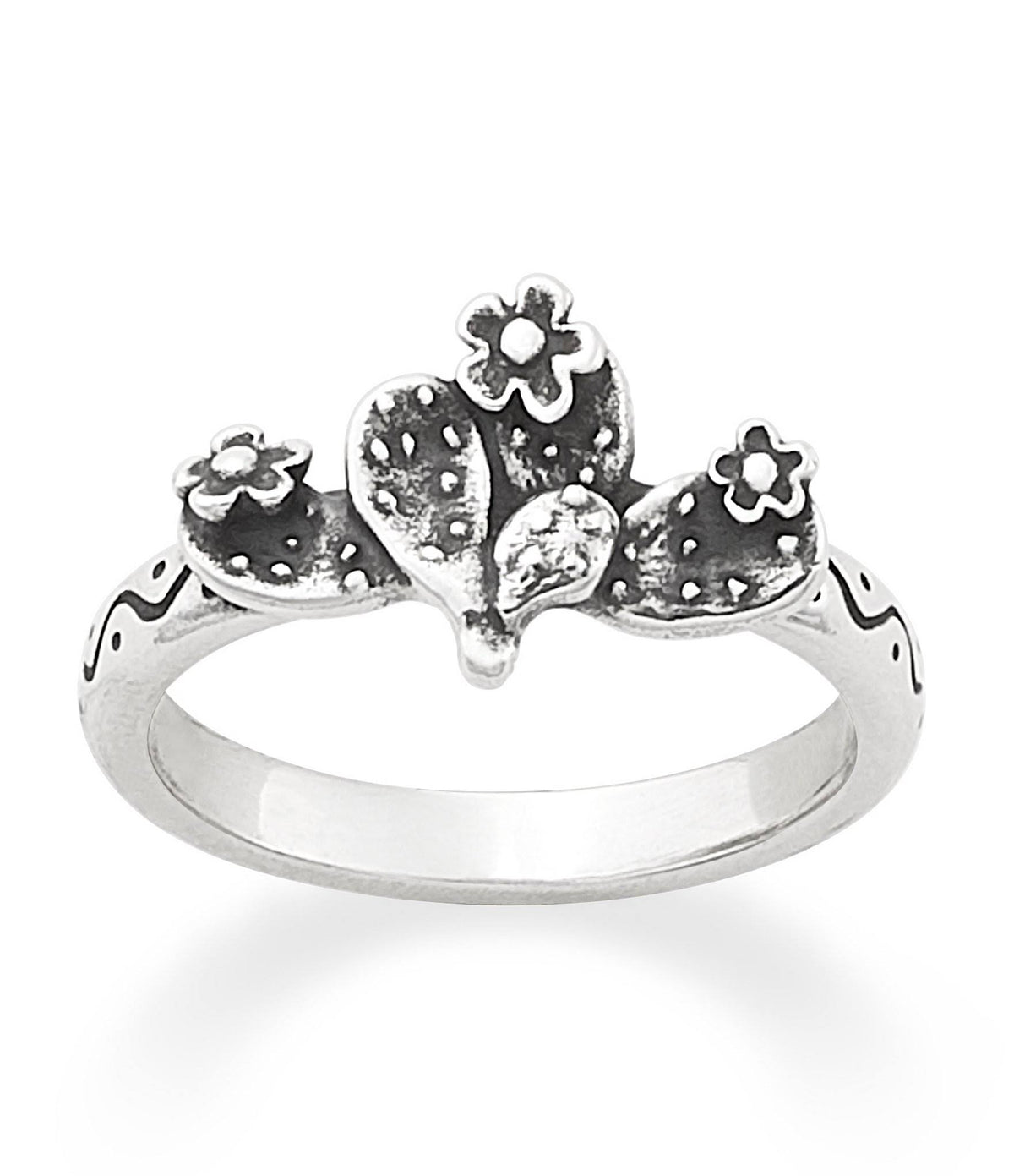 Prickly Pear Cactus Ring Y132