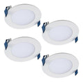 4 in. Canless Recessed Integrated LED Kit (4-Pack) T7787