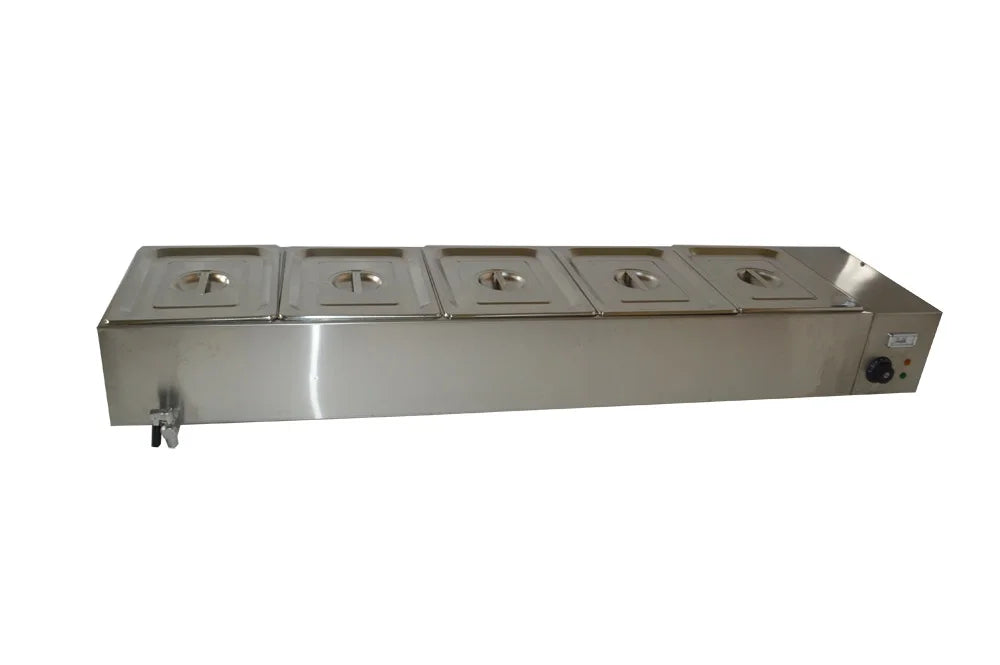 5-Pot Buffet Warmer Steam Table H145
