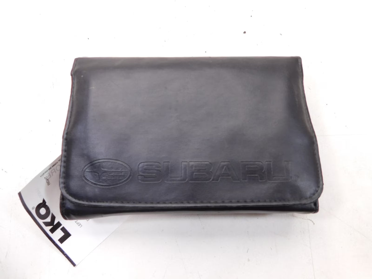 2011 Subaru Impreza WRX STi Owners Manual M82027