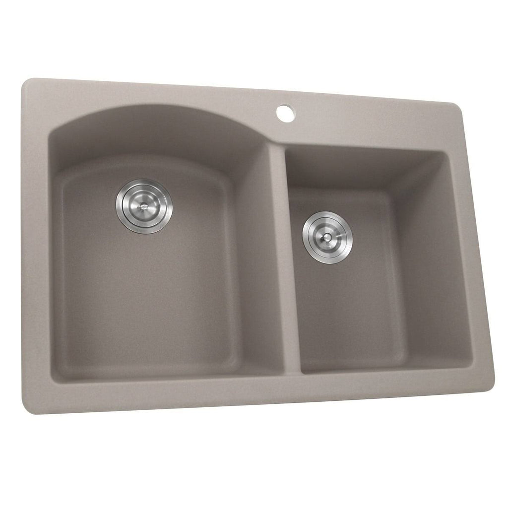 Truffle Granite Composite Topmount Sink U27572