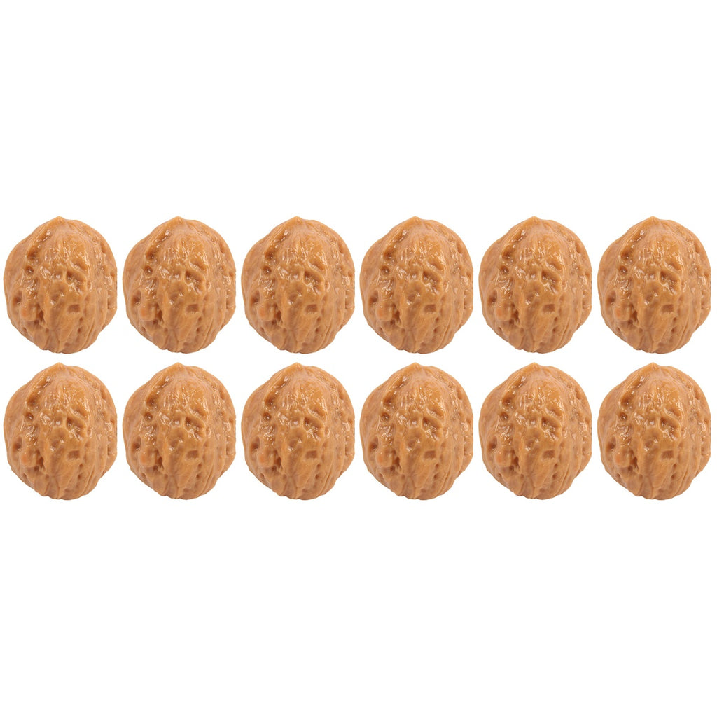 Faux Walnut Photo Prop 12 Pcs Miniature Doll House Artificial Home Decor Ornament W39863