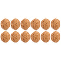 Faux Walnut Photo Prop 12 Pcs Miniature Doll House Artificial Home Decor Ornament W39863