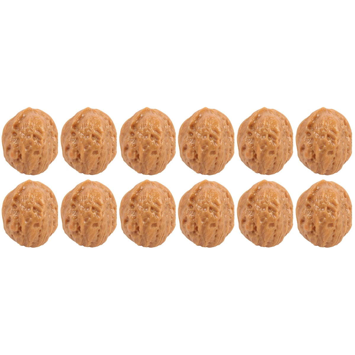 Faux Walnut Photo Prop 12 Pcs Miniature Doll House Artificial Home Decor Ornament W39863
