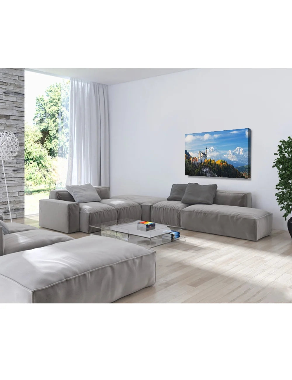 Giclee Print on Canvas Wall Art, 30x20"x1.5" Z667