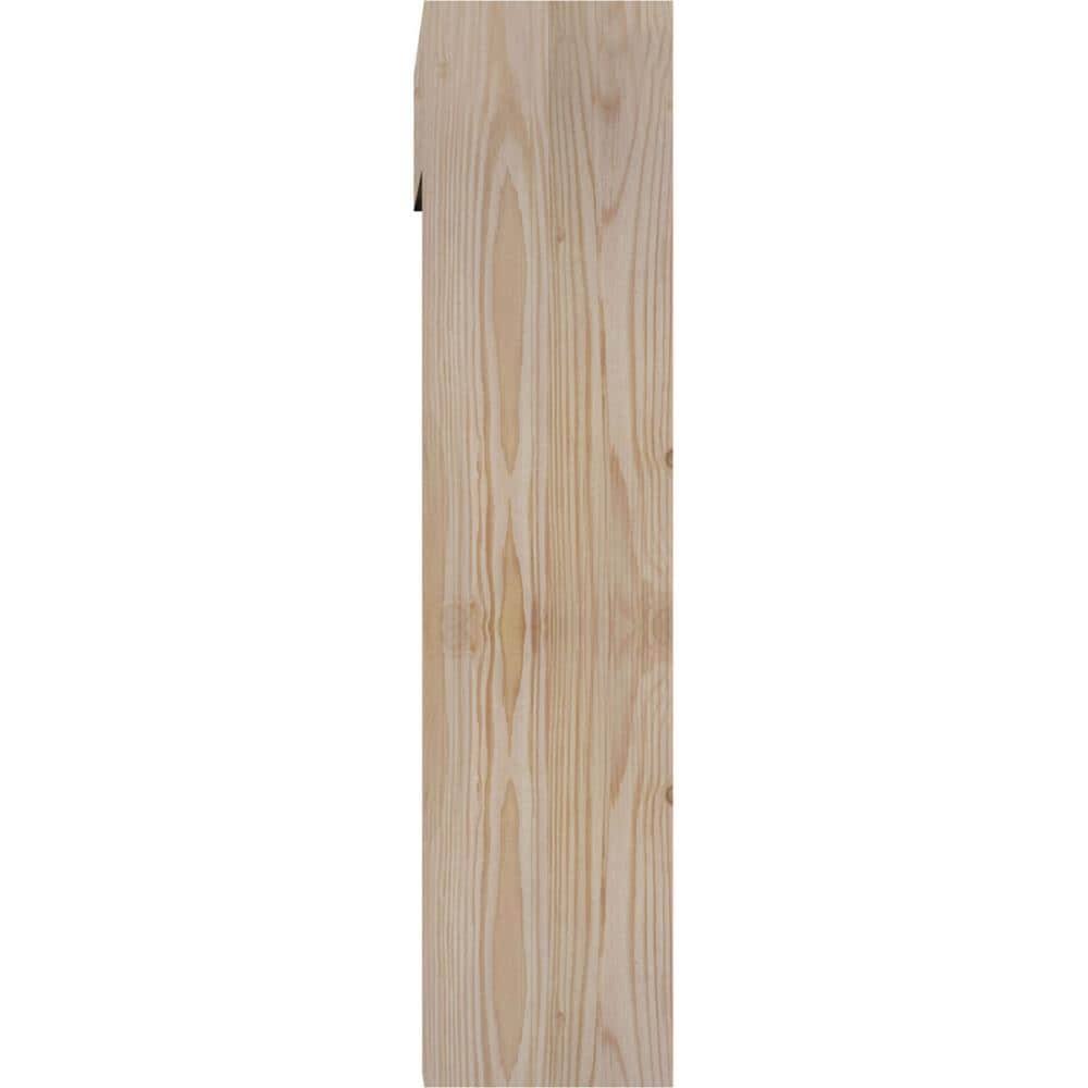 Smooth Bracket with Offset Brace, Douglas Fir A861025