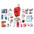 2 Person Survival Kit with Red Wheel Bag W44368
