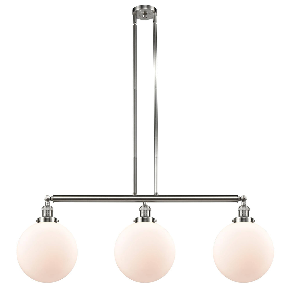 Brushed Satin Nickel 3 Light Island Light A1699