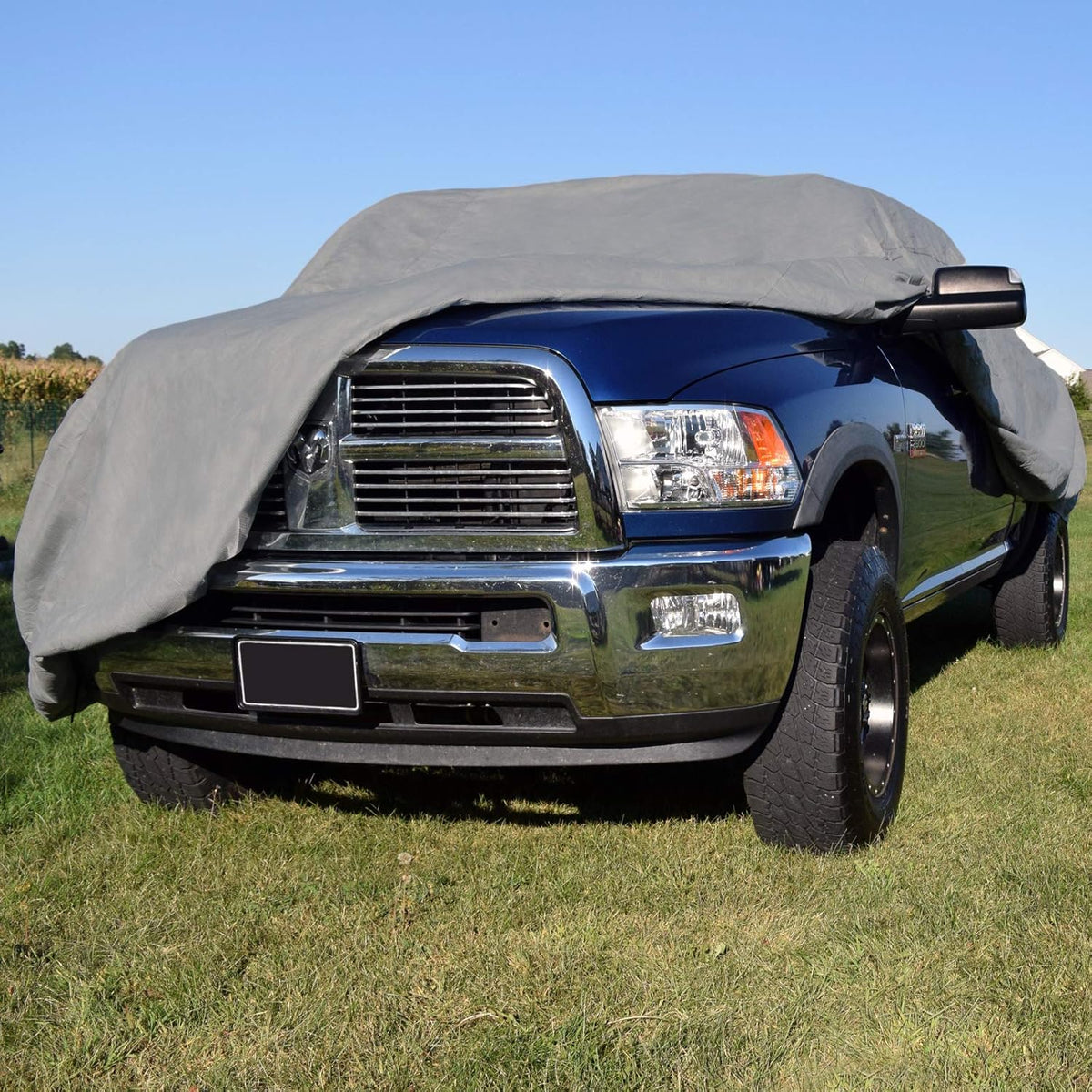 Gray Truck Cover, 249 in. L x 70 in. W x 60 in. H, Pack of 2 X647