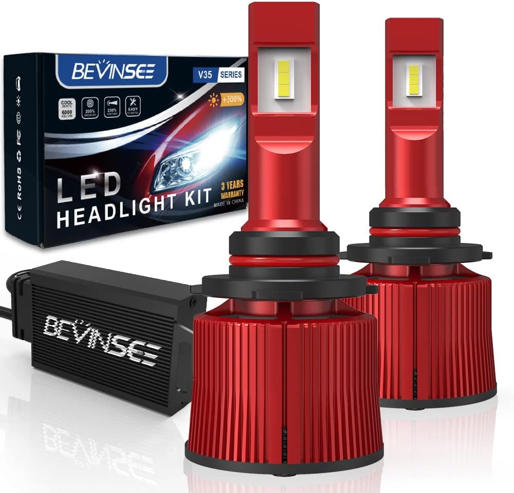 H11/H9/H8/H16 LED Headlight Bulbs 2pcs Pack of 2 Y749