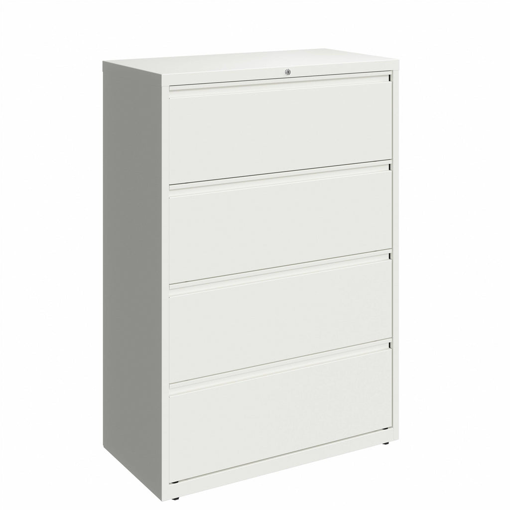 White 4-Drawer Lateral File Cabinet V162429