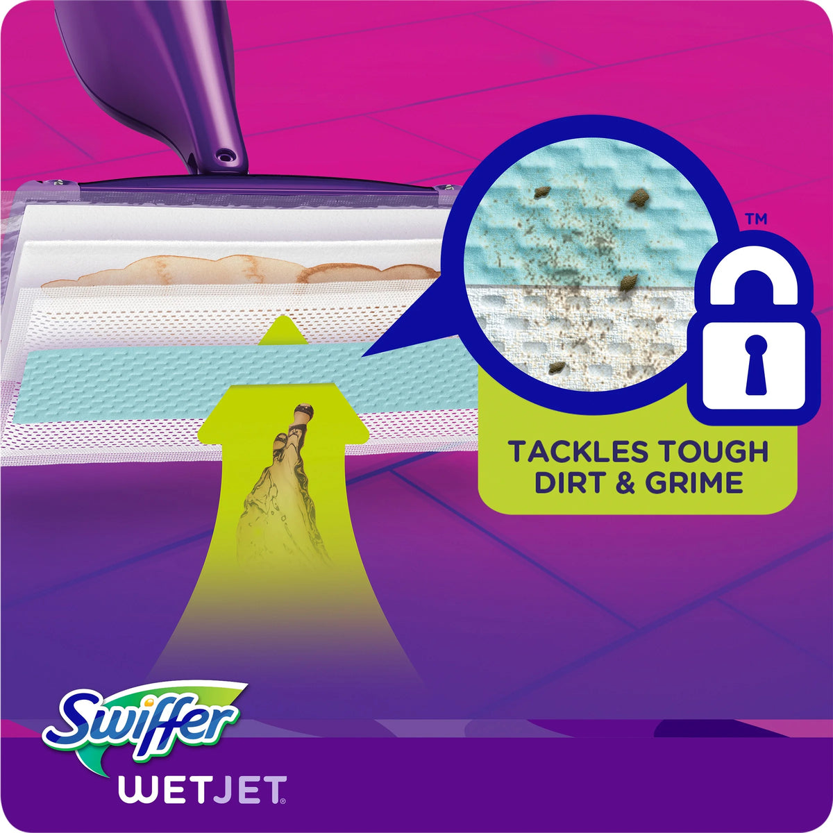 WetJet Extra Power Mopping Pads 30 ct C80907