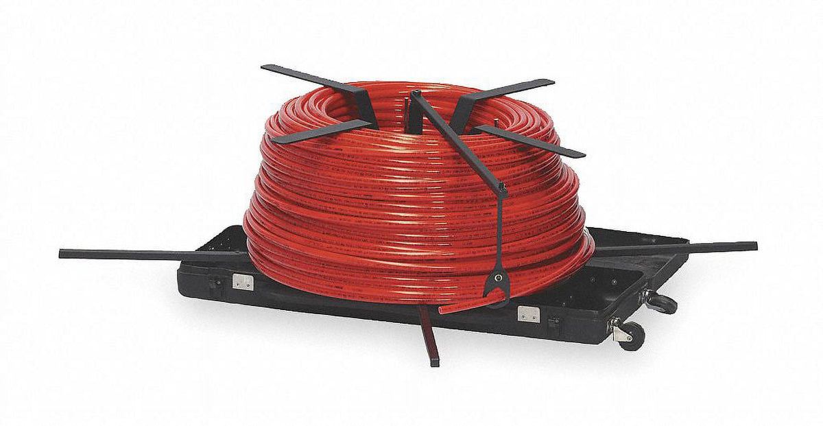 Steel PEX Tubing Uncoiler with Case Q872
