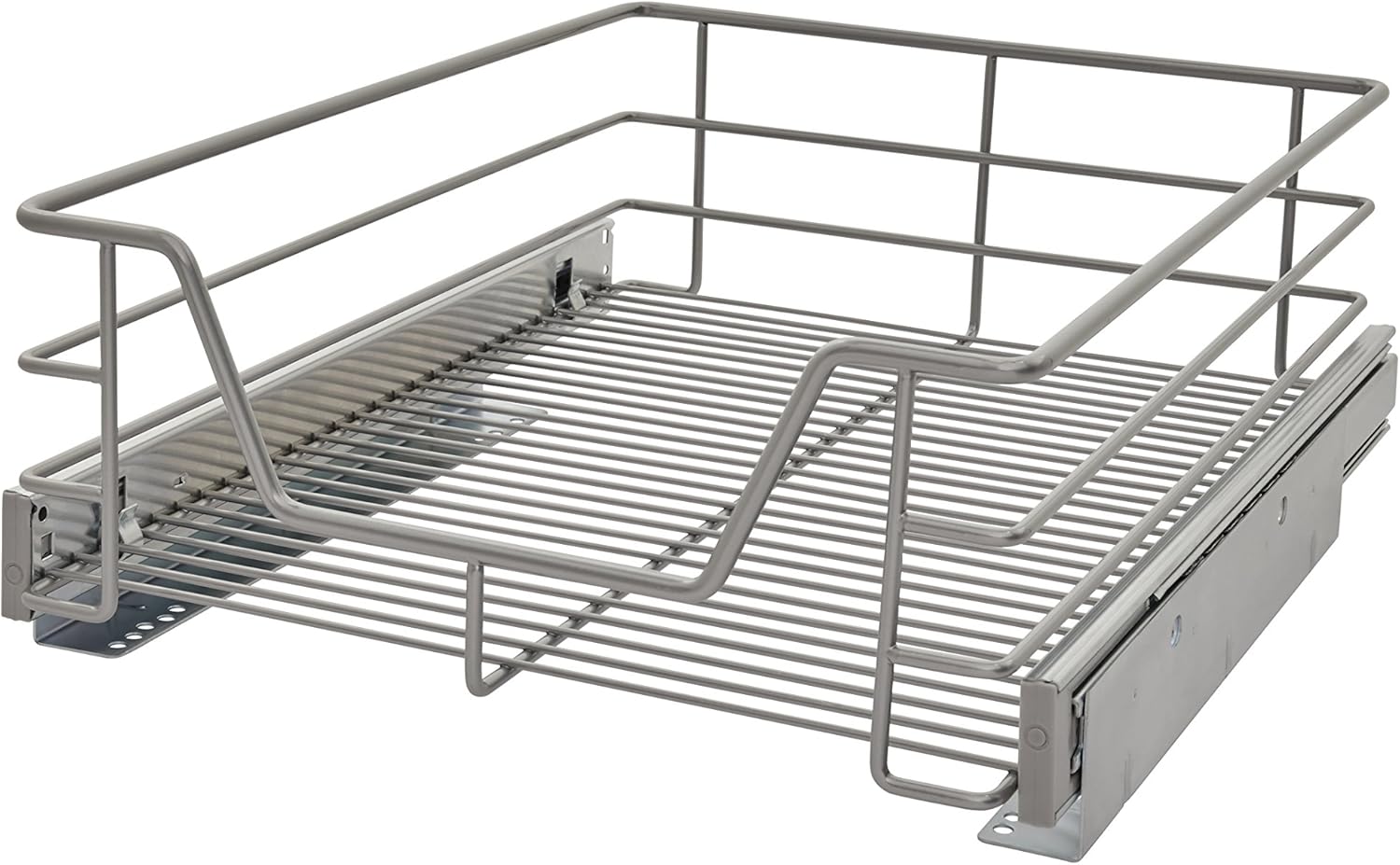 11.5-Inch Wide Kitchen Single Tier Cabinet Pull Out Basket H1791