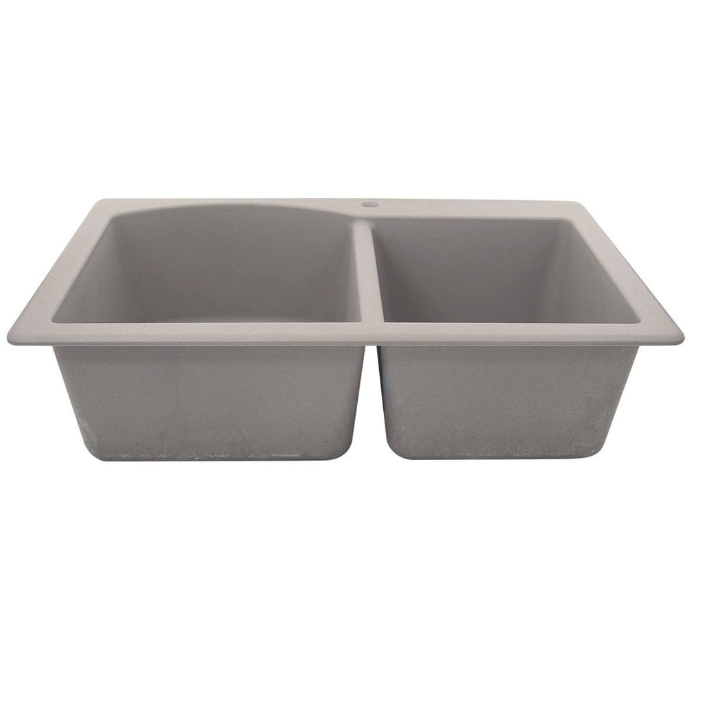 Truffle Granite Composite Topmount Sink U27572