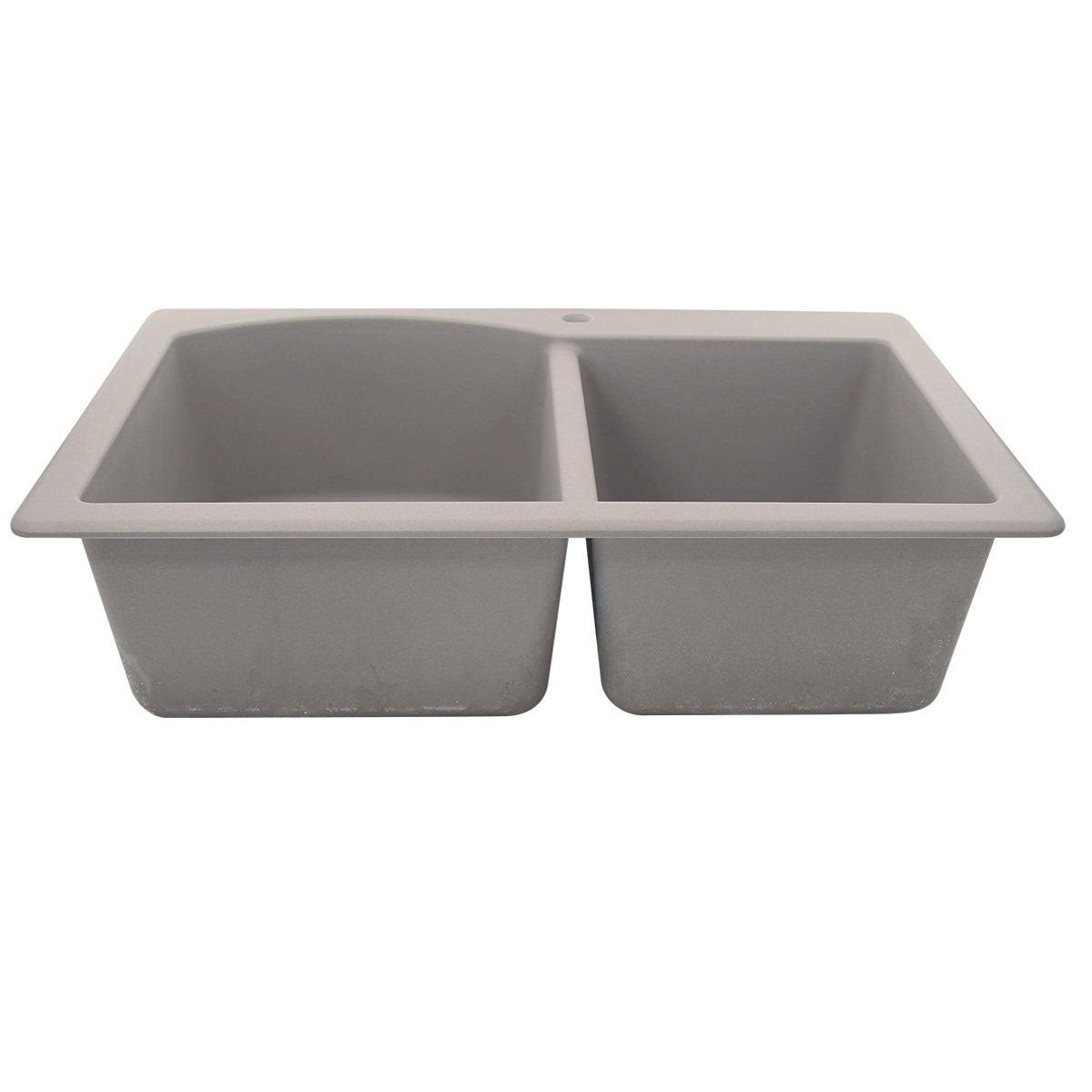 Truffle Granite Composite Topmount Sink U27572