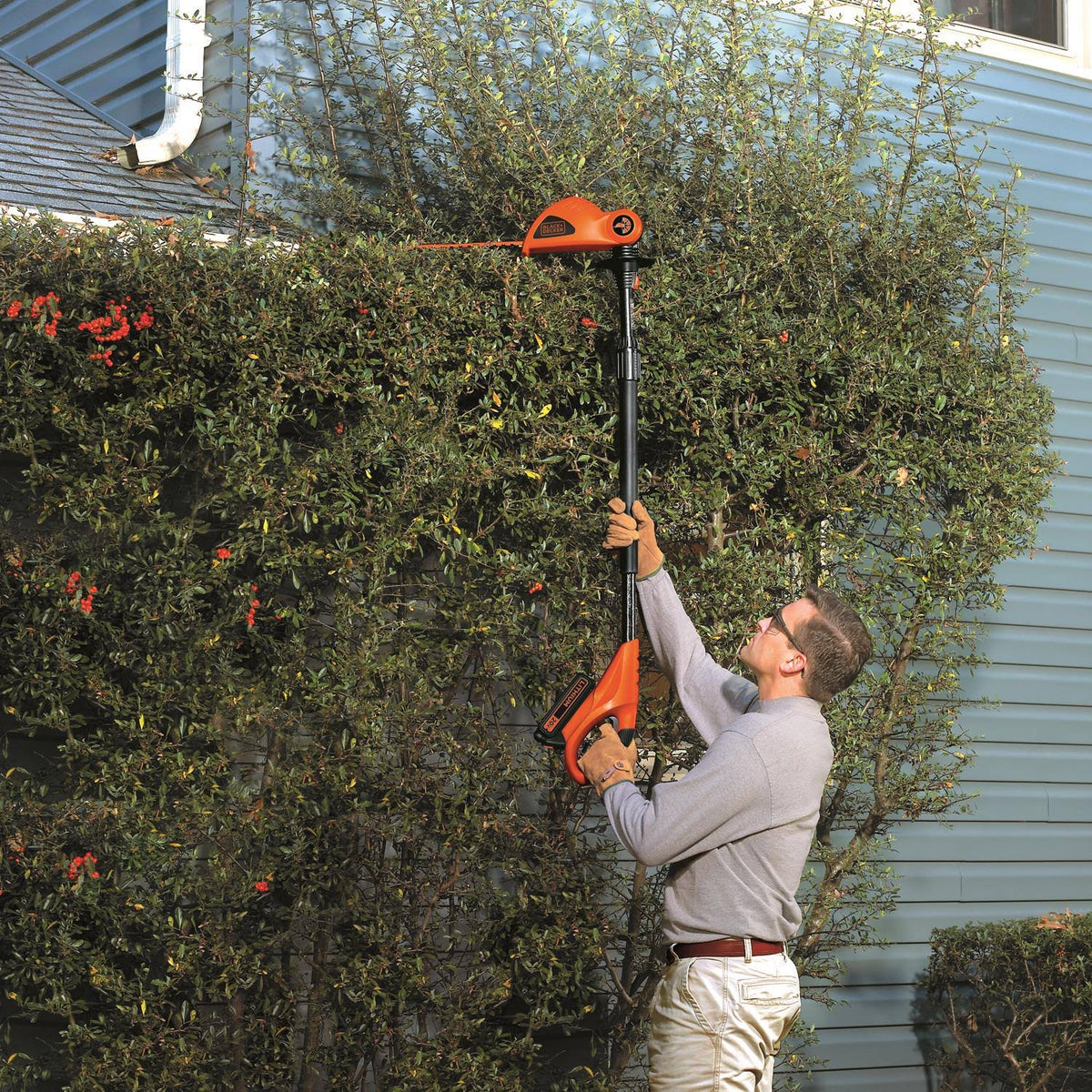 20V Cordless Lithium Pole Hedge Trimmer Q872