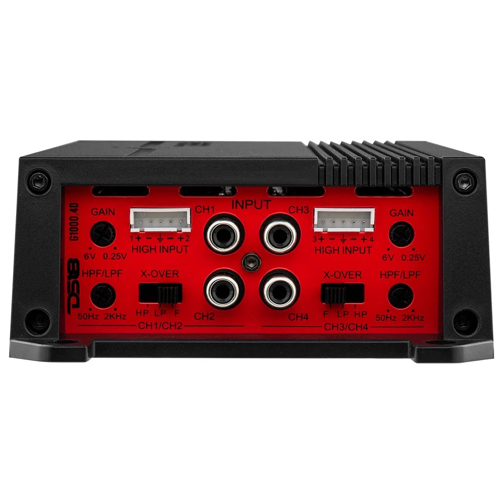 1000 Watts Max 4-Channel Class-D Car Audio Amplifier N1984