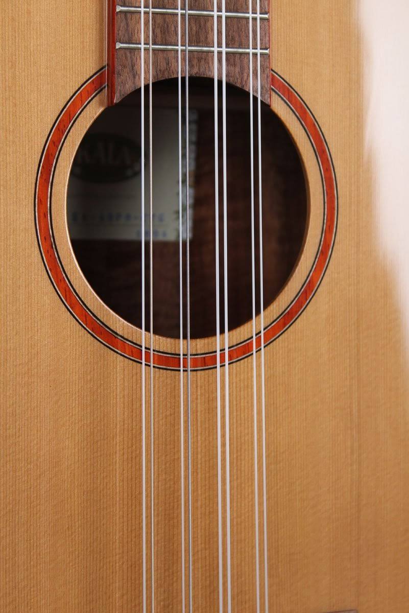 Solid Cedar Acacia 8 String Baritone Ukulele X682328