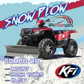 48 ATV Steel Blade Snow Plow Kit V9384