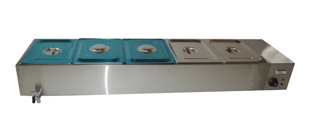 5-Pot Buffet Warmer Steam Table H145