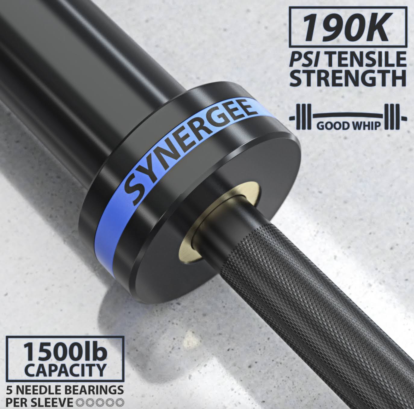 20 kg Hard Chrome Regional Barbell C918