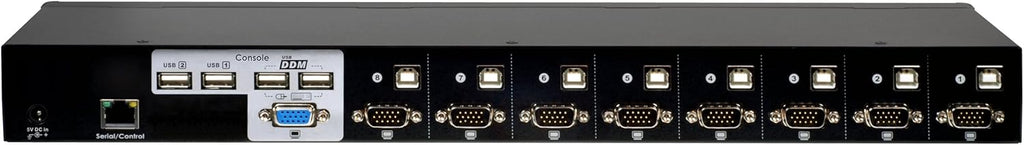 4-port USB KVM Switch with 4 KVM Cables T371602