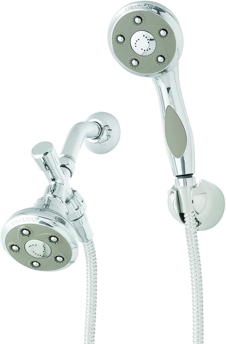 Polished Chrome Handheld Shower and Shower Head Combo R409541