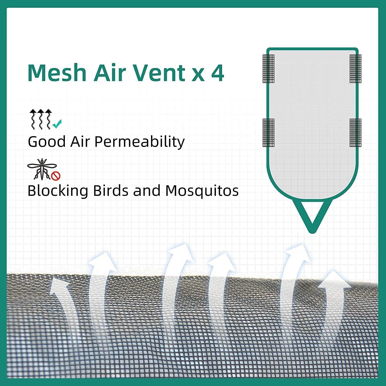Pop Up Folding Camper Cover with Adhesive Repair Patches R801